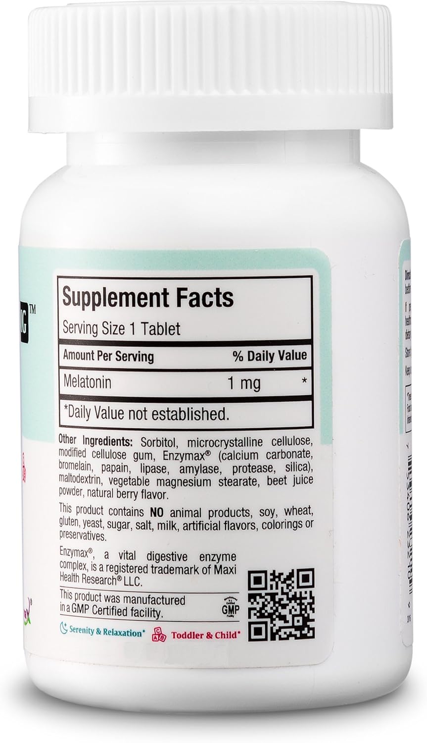 Maxi Health Mel-O-Chew Sleep Aid 1 mg - 100 Chewies