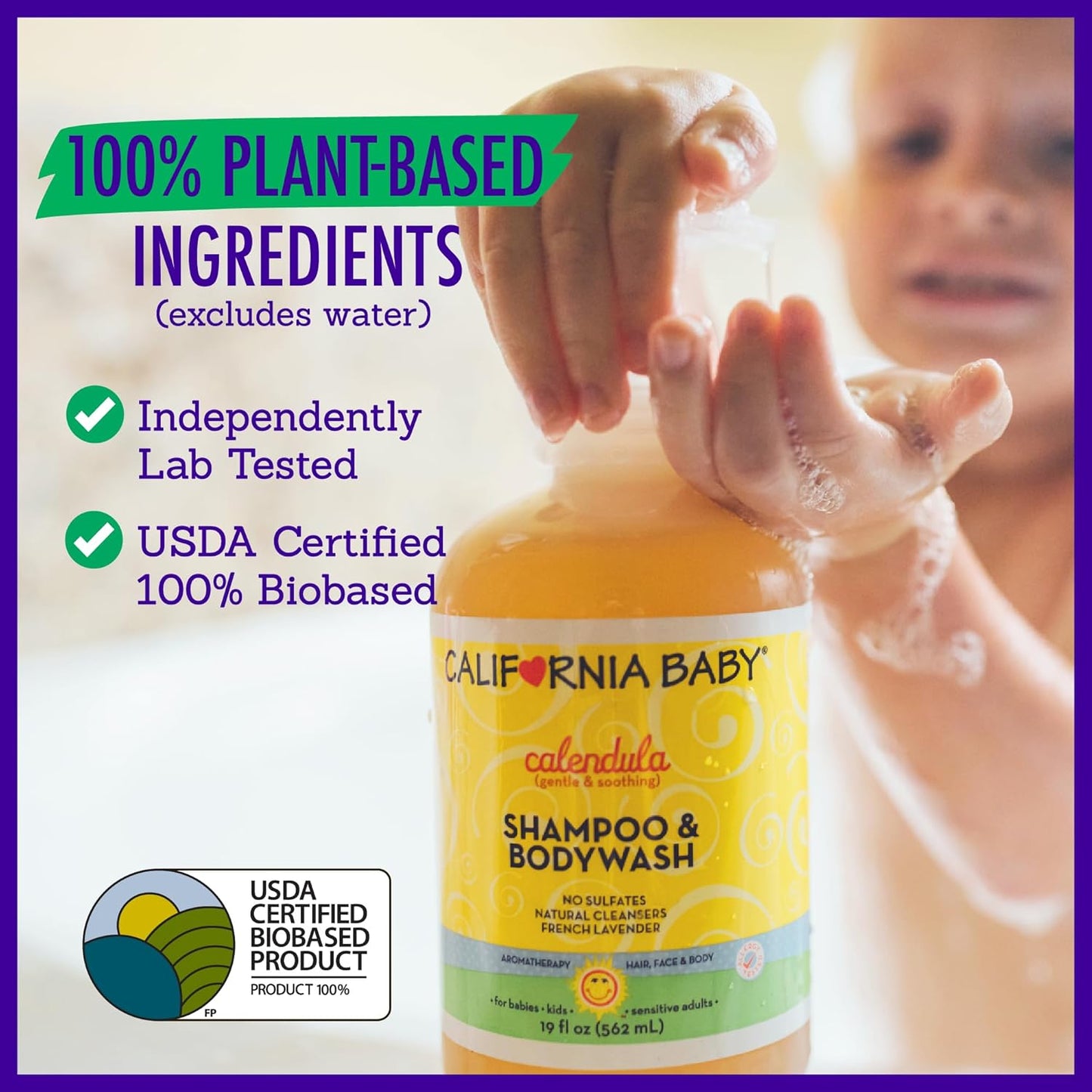 California Baby Calendula Shampoo and Body Wash 8.5 fl. oz.
