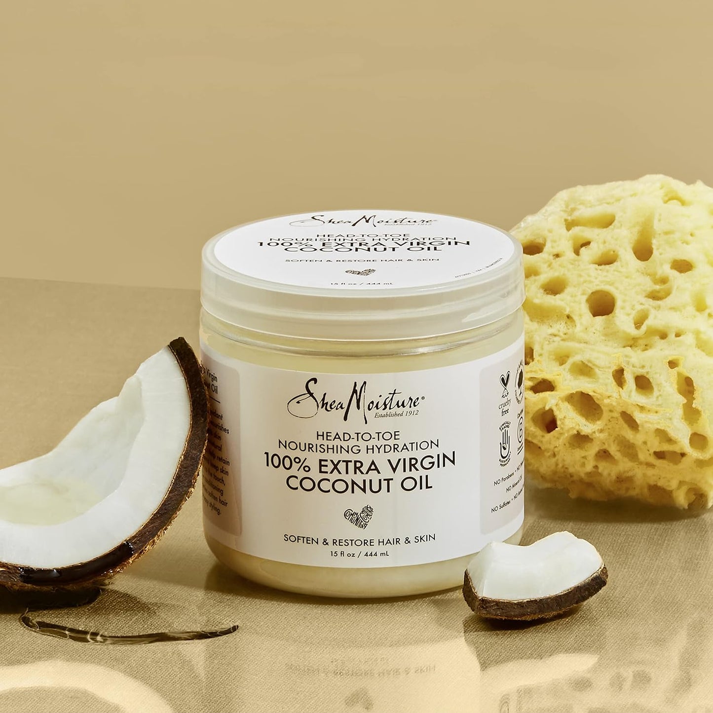SheaMoisture Body Moisturizer For Dry Skin Virgin Coconut Oil Nourishing Hydration