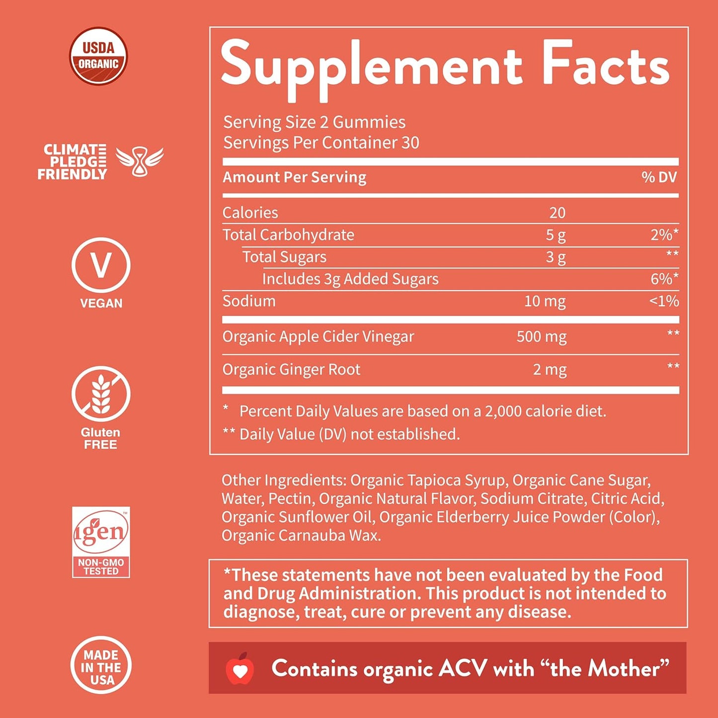 WellPath ACV Gummies with The Mother 60 count