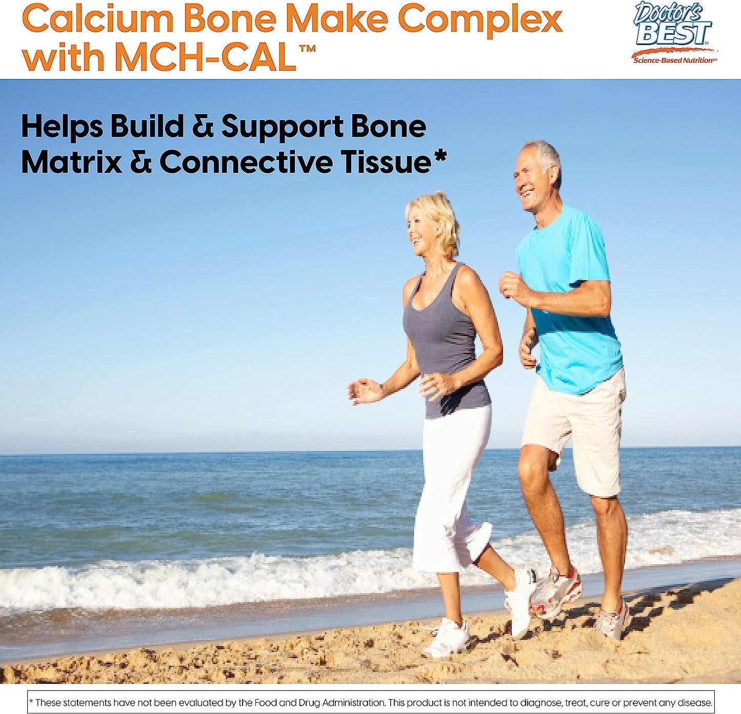 Doctor's Best Calcium Bone Maker Complex with MCHCal,180 Caps