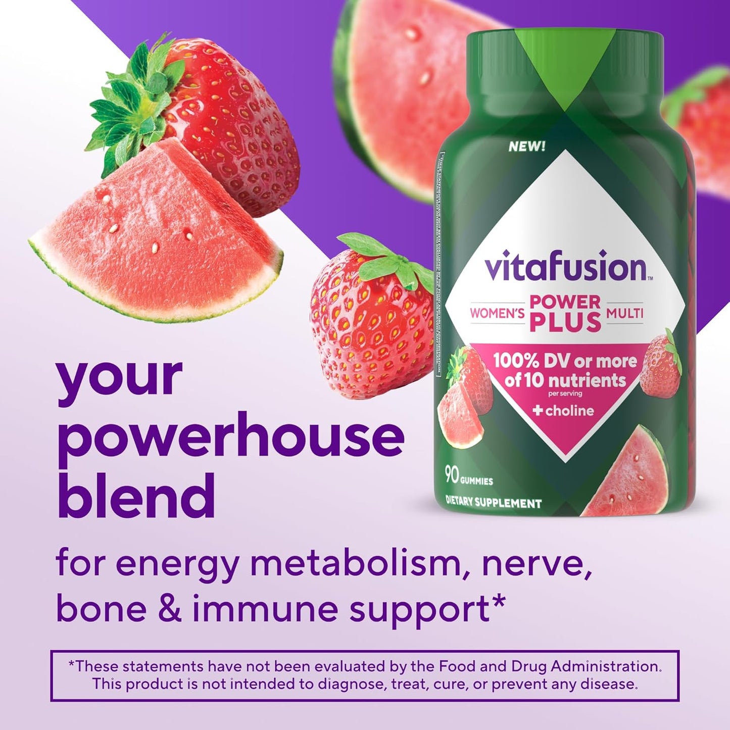 Vitafusion Power+ Women's Multi 90 gummies