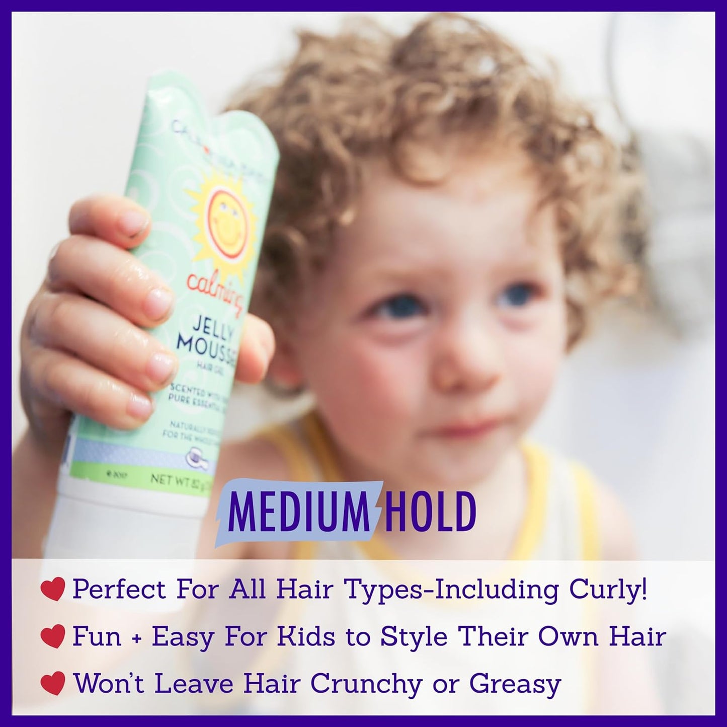 California Baby Calming Hair Gel for Kids 2.9 oz.