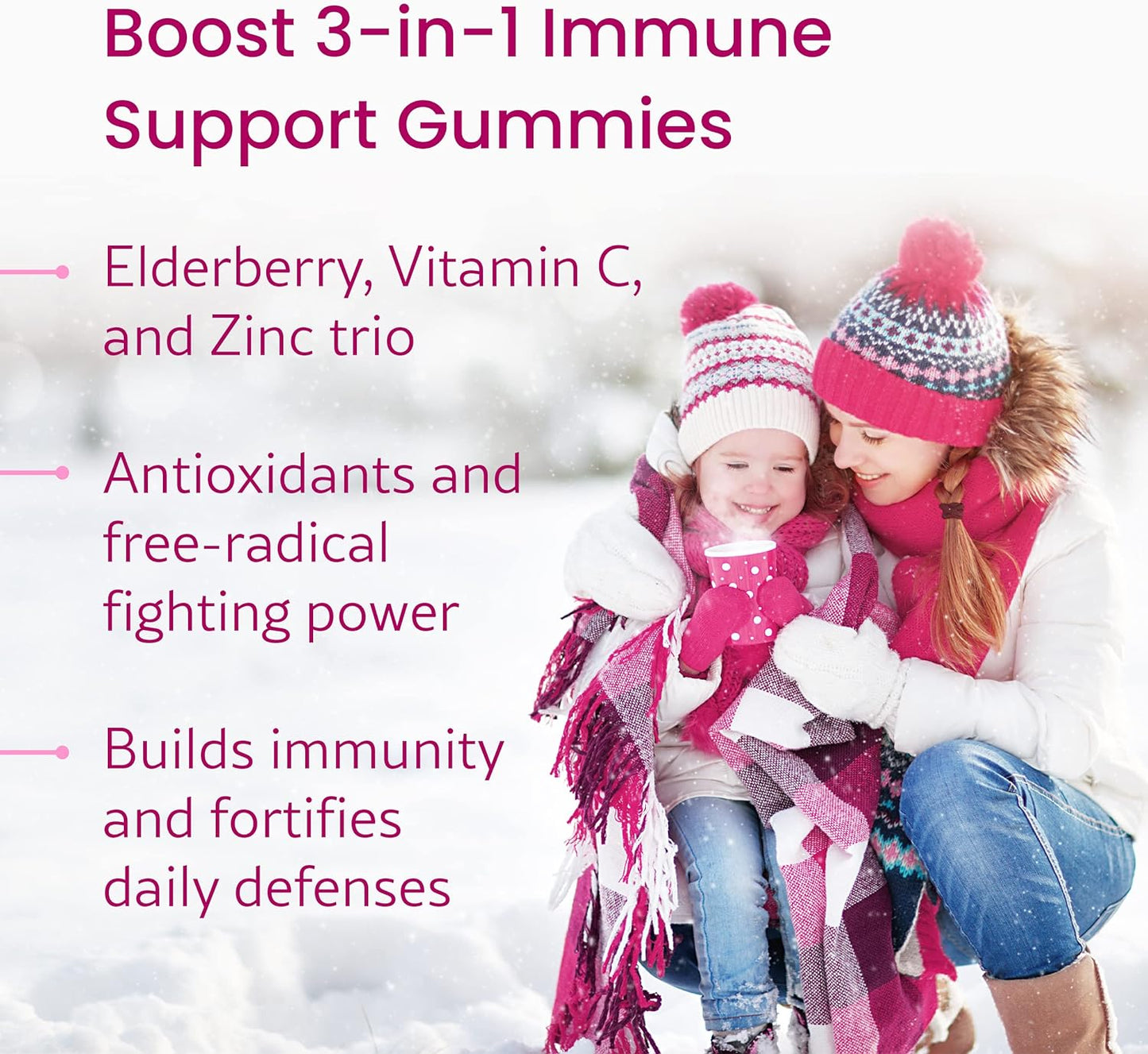 WellPath Boost Elderberry Gummies with Zinc & Vitamin C 60 Ct
