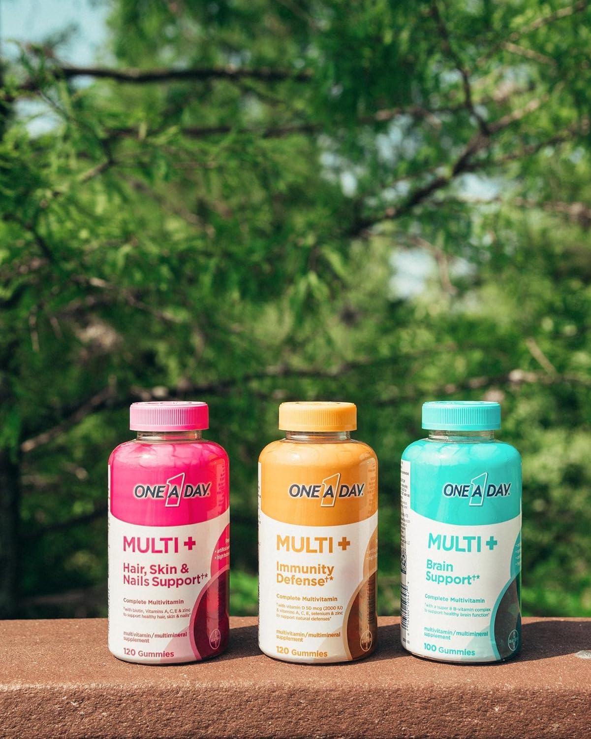 One-A-Day Multi+ Brain Support Gummies 100 Count