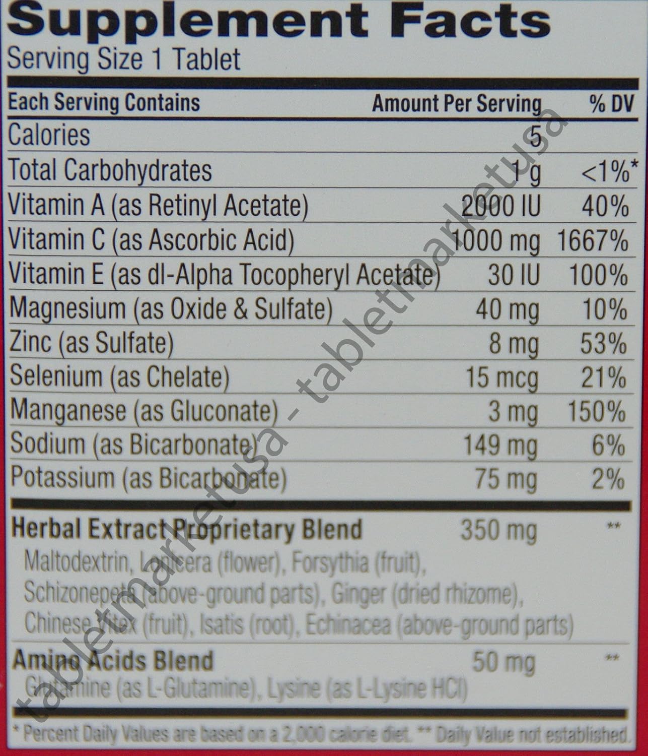 Airborne Immune Support Tablets - 36 Count - Very Berry