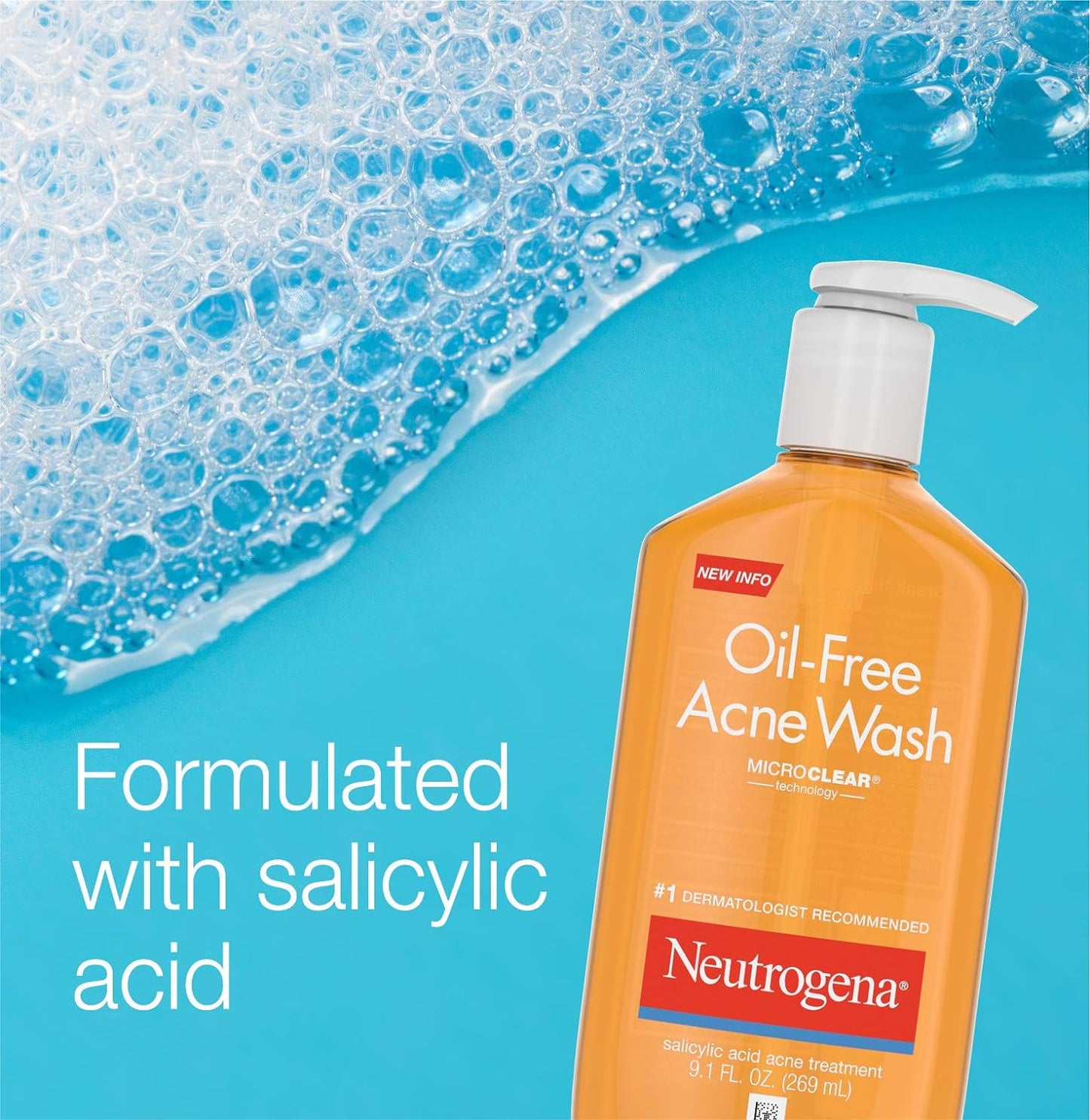 Neutrogena Oil-Free Facial Cleanser with Salicylic Acid
