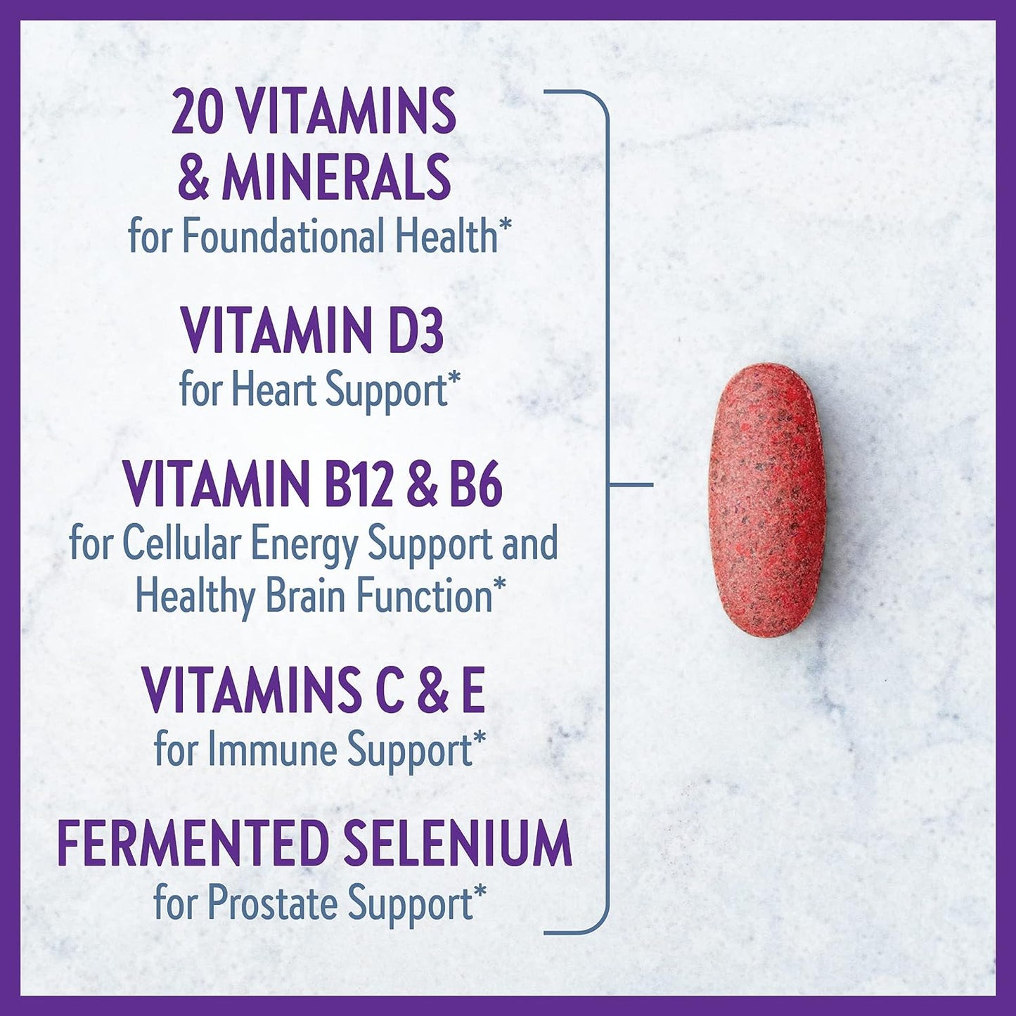 New Chapter Men's Multivitamin 50 Plus - 72 ct