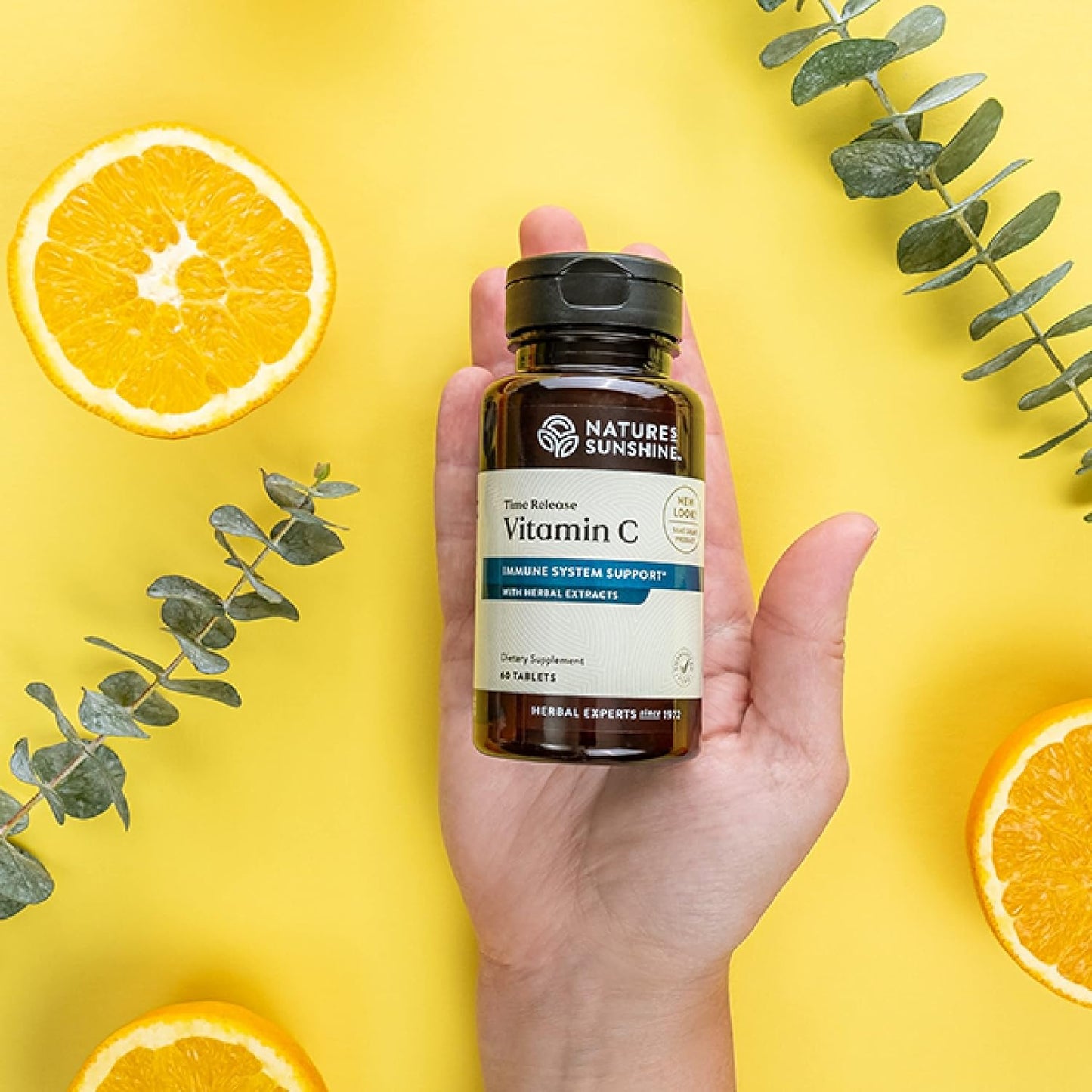 Natures Sunshine Vitamin C 1000 mg, 120 Tablets