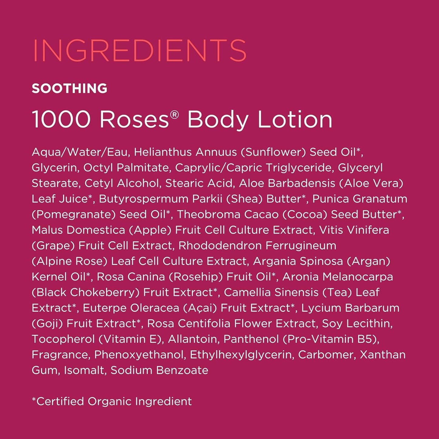 Andalou Naturals 1000 Roses Soothing Body Lotion, 32 Fl.