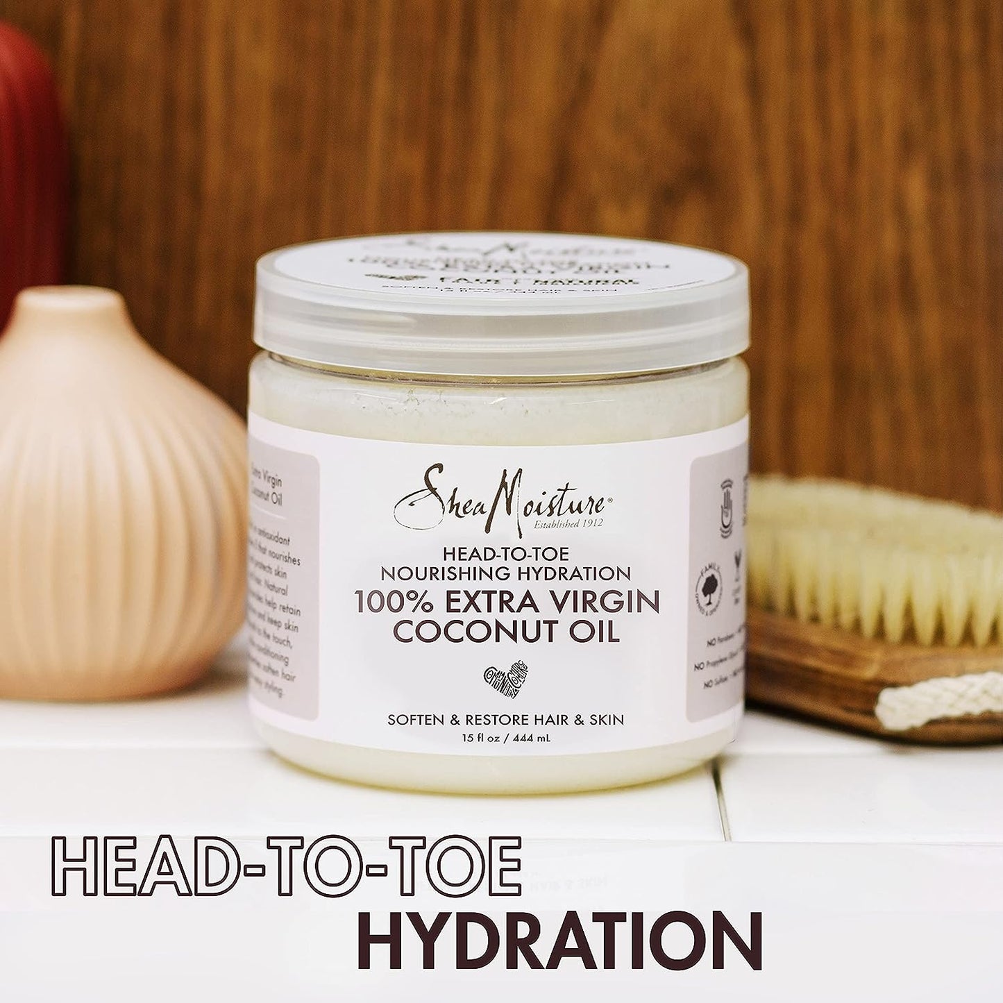 SheaMoisture Body Moisturizer For Dry Skin Virgin Coconut Oil Nourishing Hydration