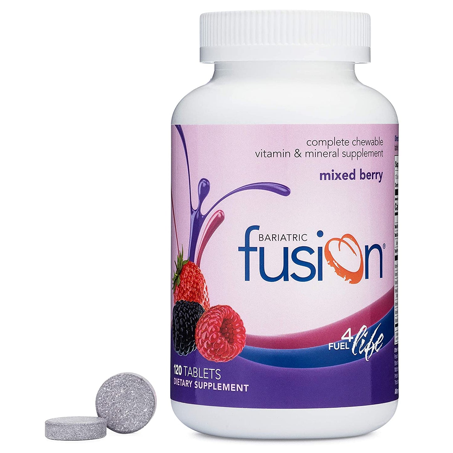 Bariatric Fusion Mixed Berry Complete Chewable - 120 Tablets