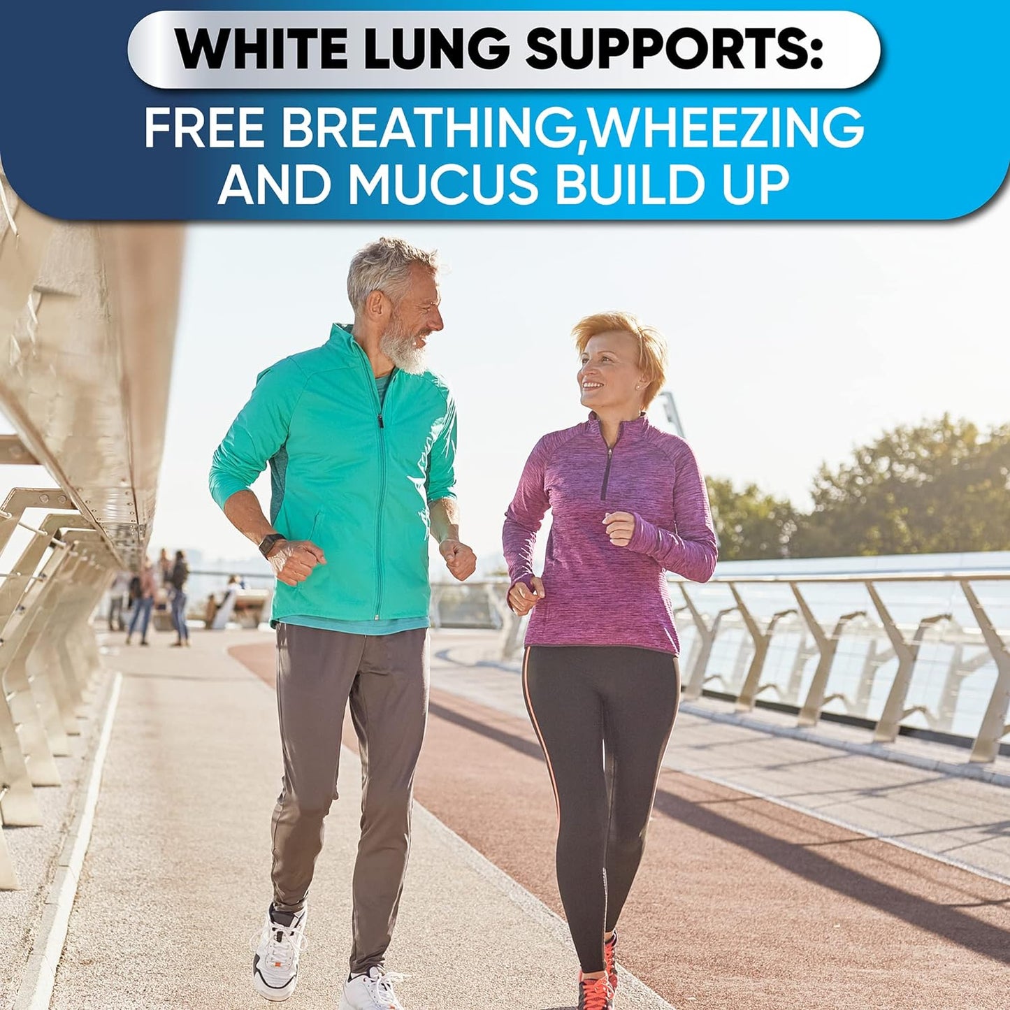 White Lung by NutraPro - Lung Cleanse And Detox.Support Lung Health - 60 capsules