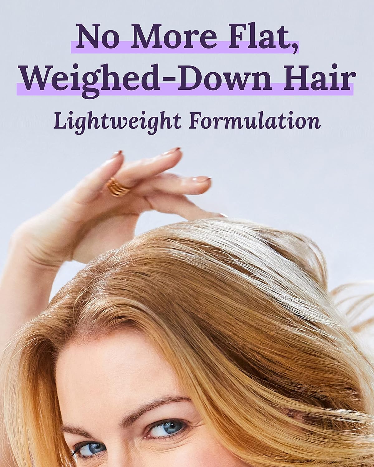 Keranique Volumizing Hair Mousse Thickening and Styling Anti-Frizz Foam Spray
