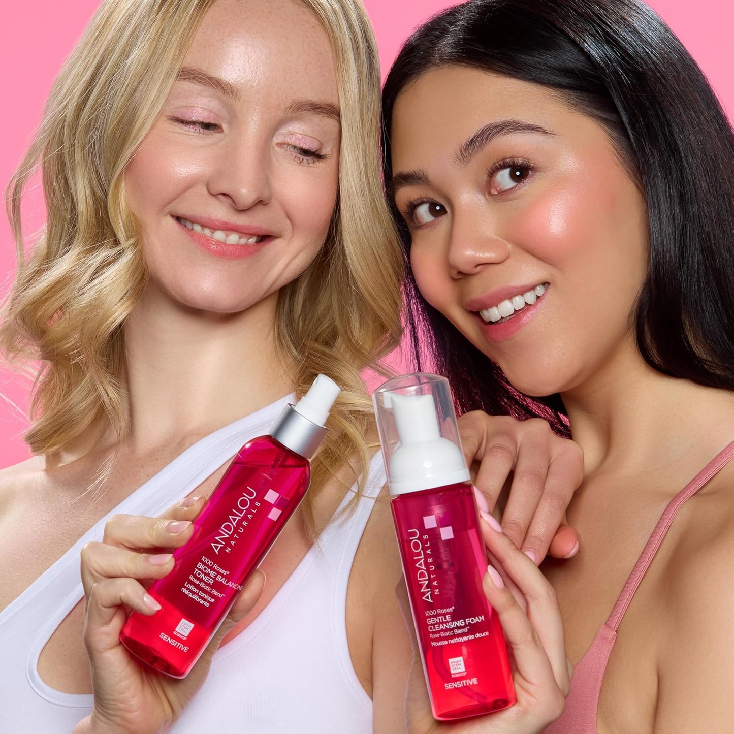 Andalou Naturals 1000 ROSES® Gentle Cleansing Foam