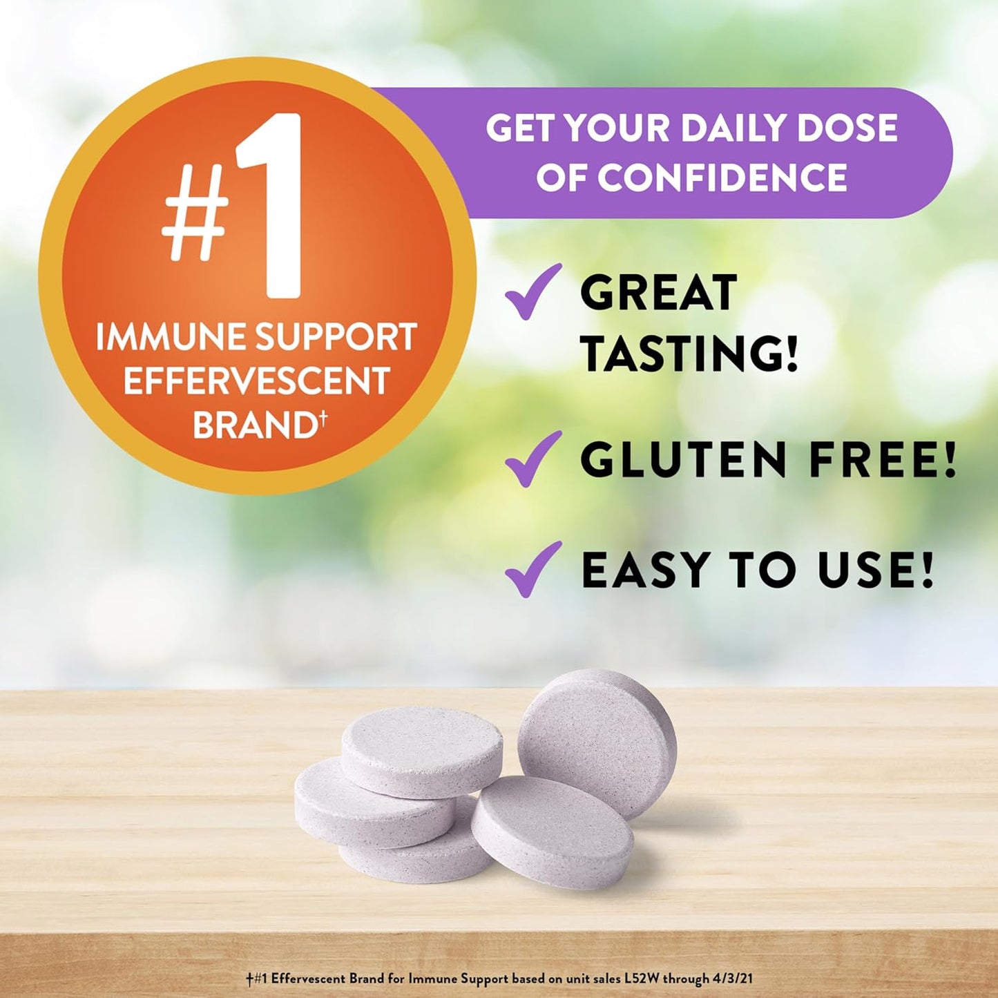 Airborne Elderberry Extract + Vitamin C 1000mg -20 Count