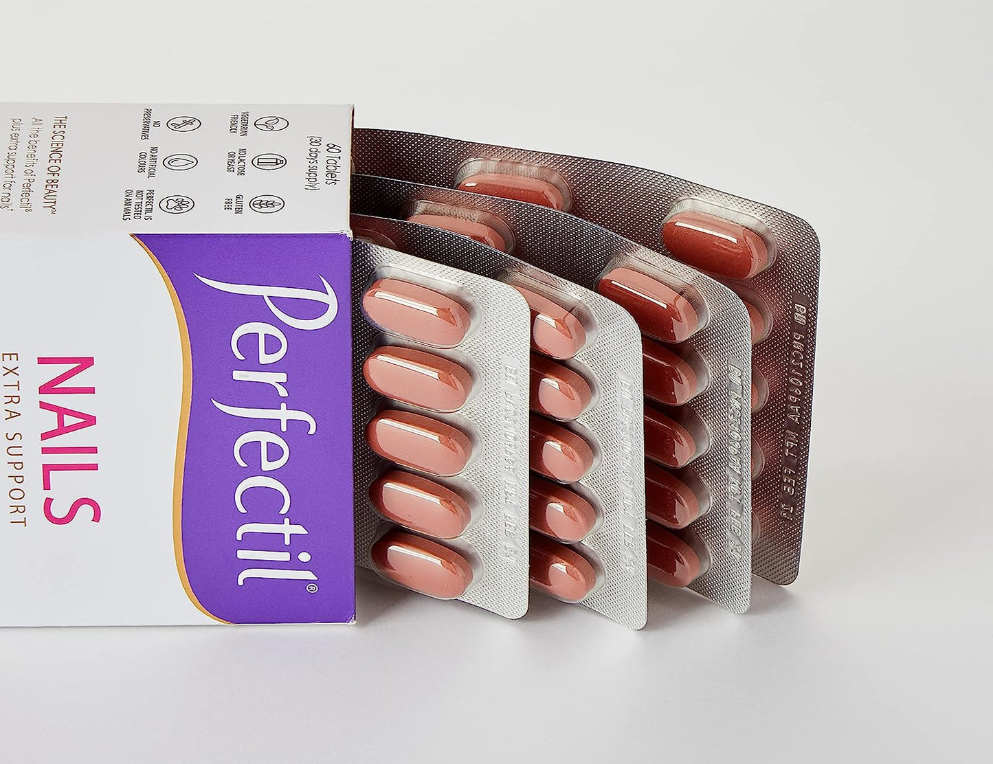 Vitabiotics Perfectil Plus Nails 60 Tabs 59g