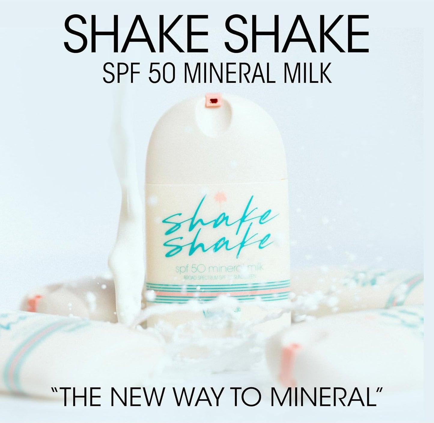 Vacation Shake Shake SPF 50 Mineral Milk Face Sunscreen, 1.7 Fl. Oz.