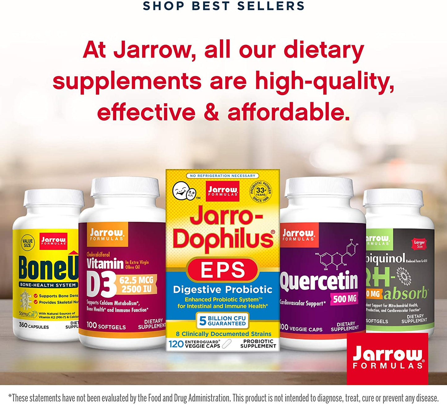 Jarrow Formulas Quercetin, Cardiovascular Support, 500 mg, 100 Veggie Caps