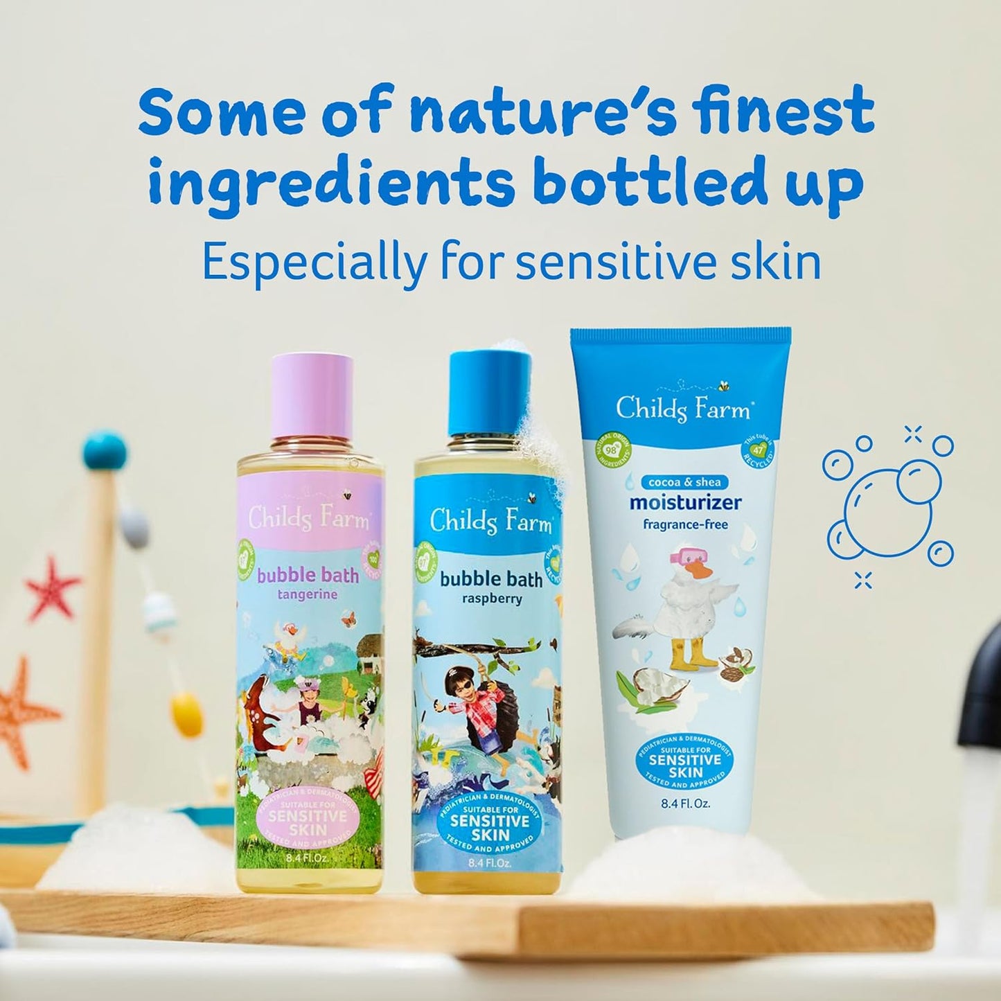Childs Farm Moisturizer, Fragrance-Free 250ml - 8.4 Fl Oz