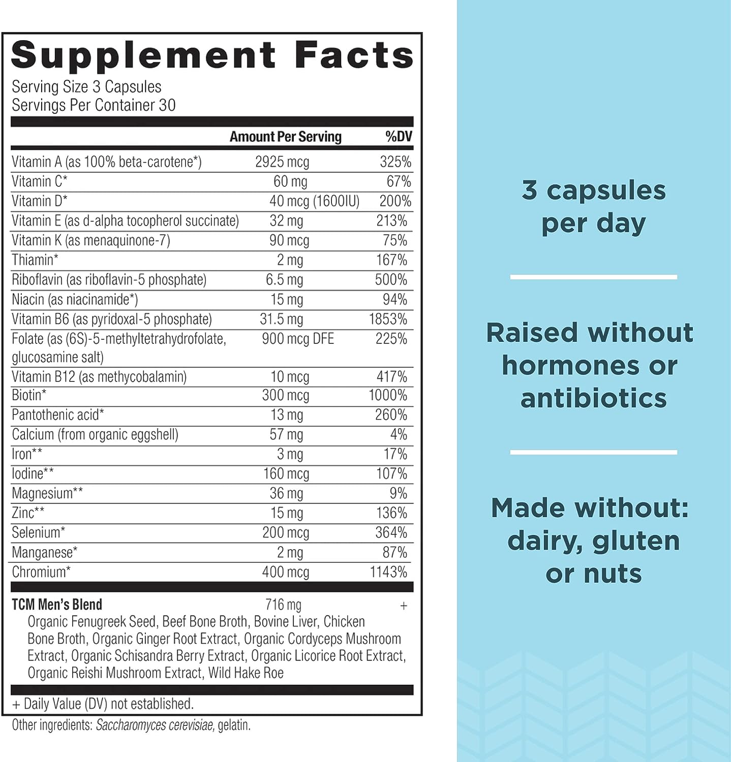 Multivitamin for Men, Ancient Multi Men's 90 count