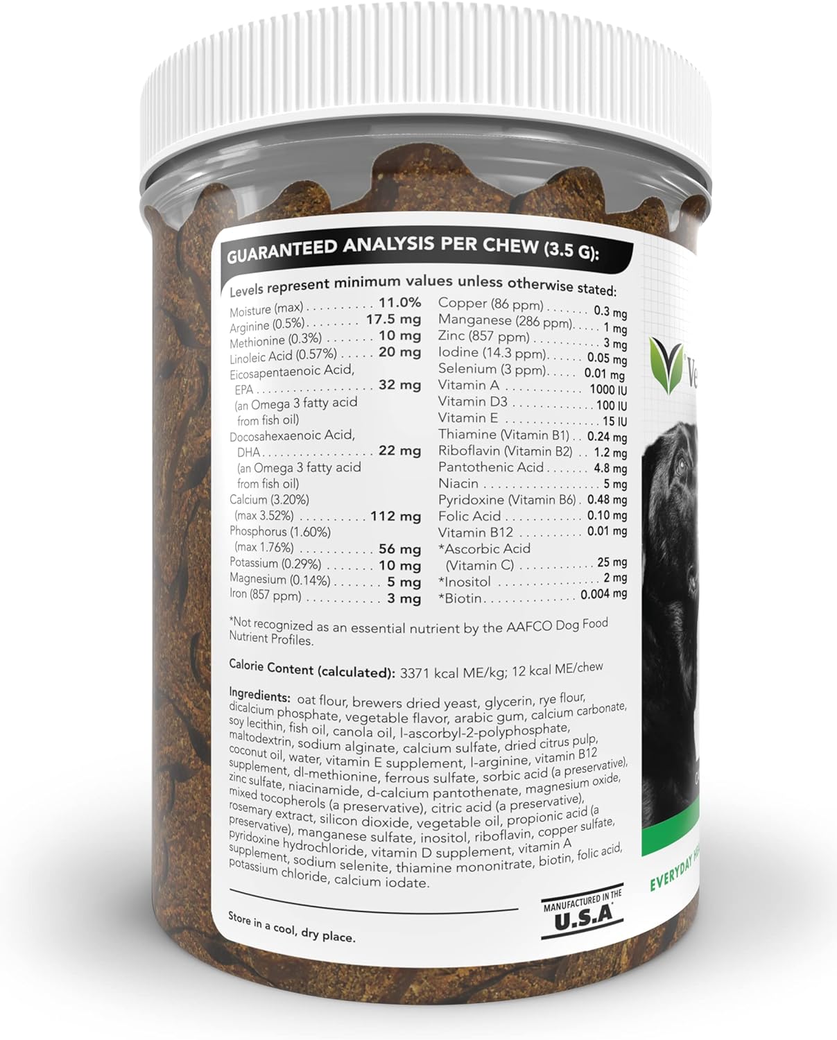 VETRISCIENCE Canine Plus MultiVitamin for Senior Dogs - 60 Chews