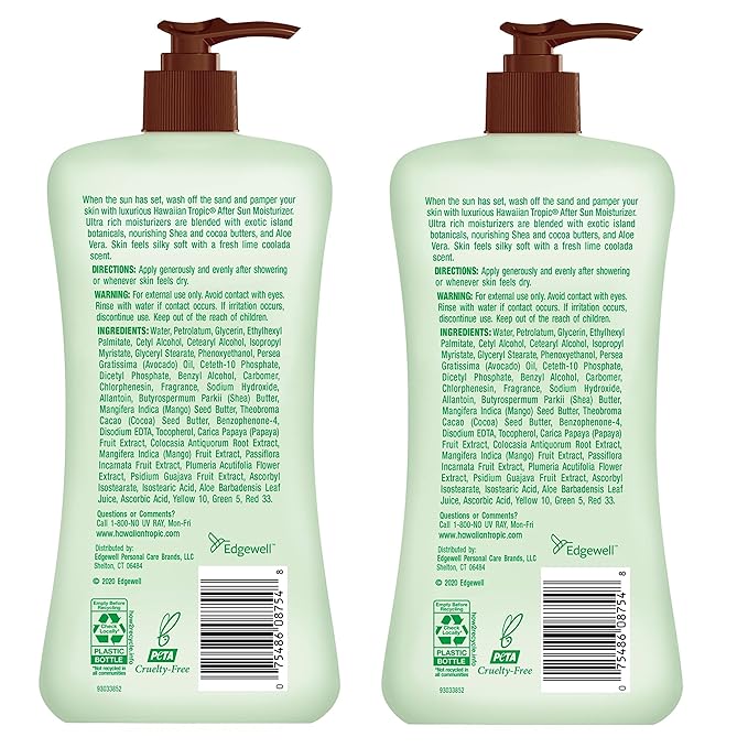 Hawaiian Tropic Lime Coolada After Sun Lotion 16oz