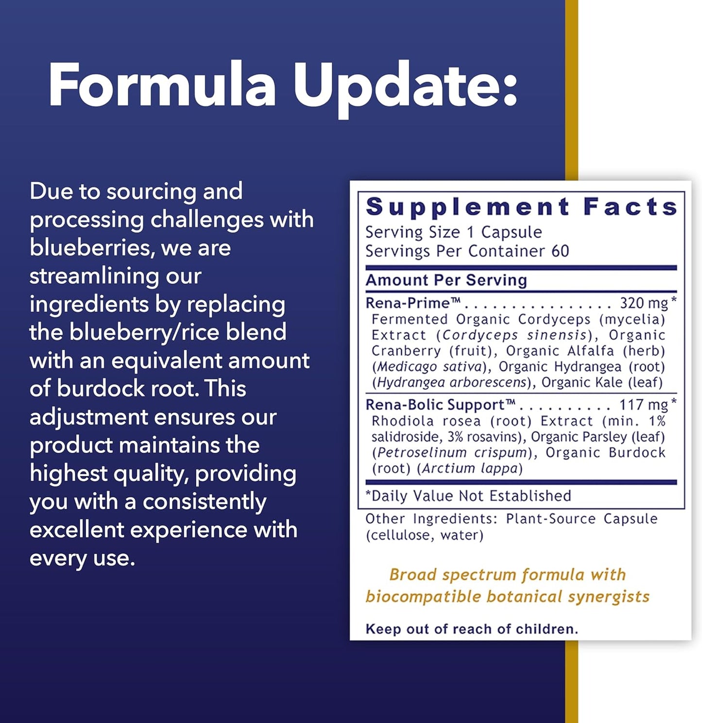 Premier Research Labs RenaVen: Premier Kidney Support - 60 Plant-Source Capsules