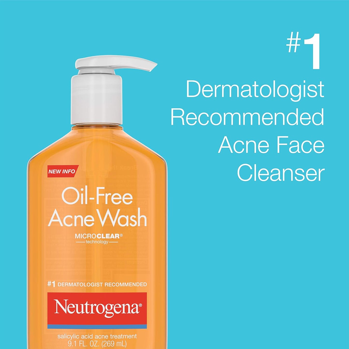 Neutrogena Oil-Free Facial Cleanser with Salicylic Acid