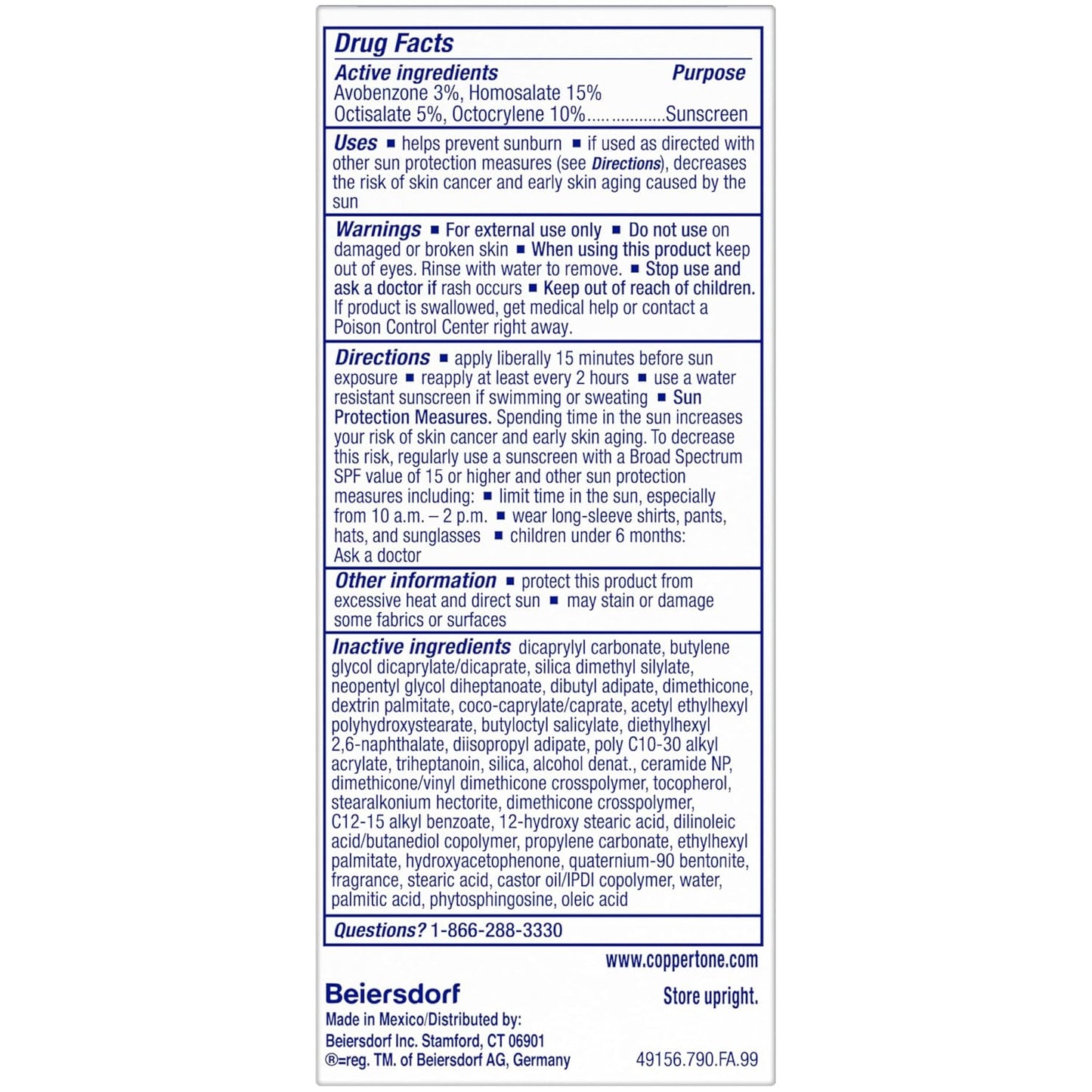 Coppertone Every Tone Invisible Finish SPF 60 SPF 60+ with Ceramides, 1.7 Fl Oz