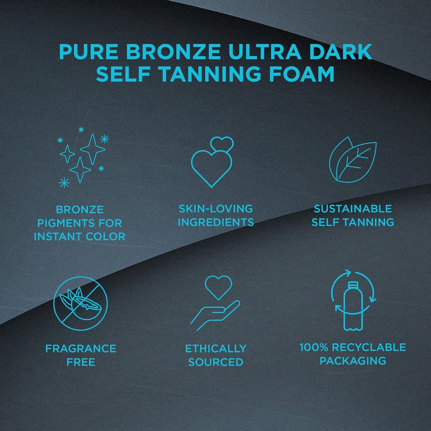 Bondi Sands PURE Self-Tanning Foaming Water, 6.76 Oz