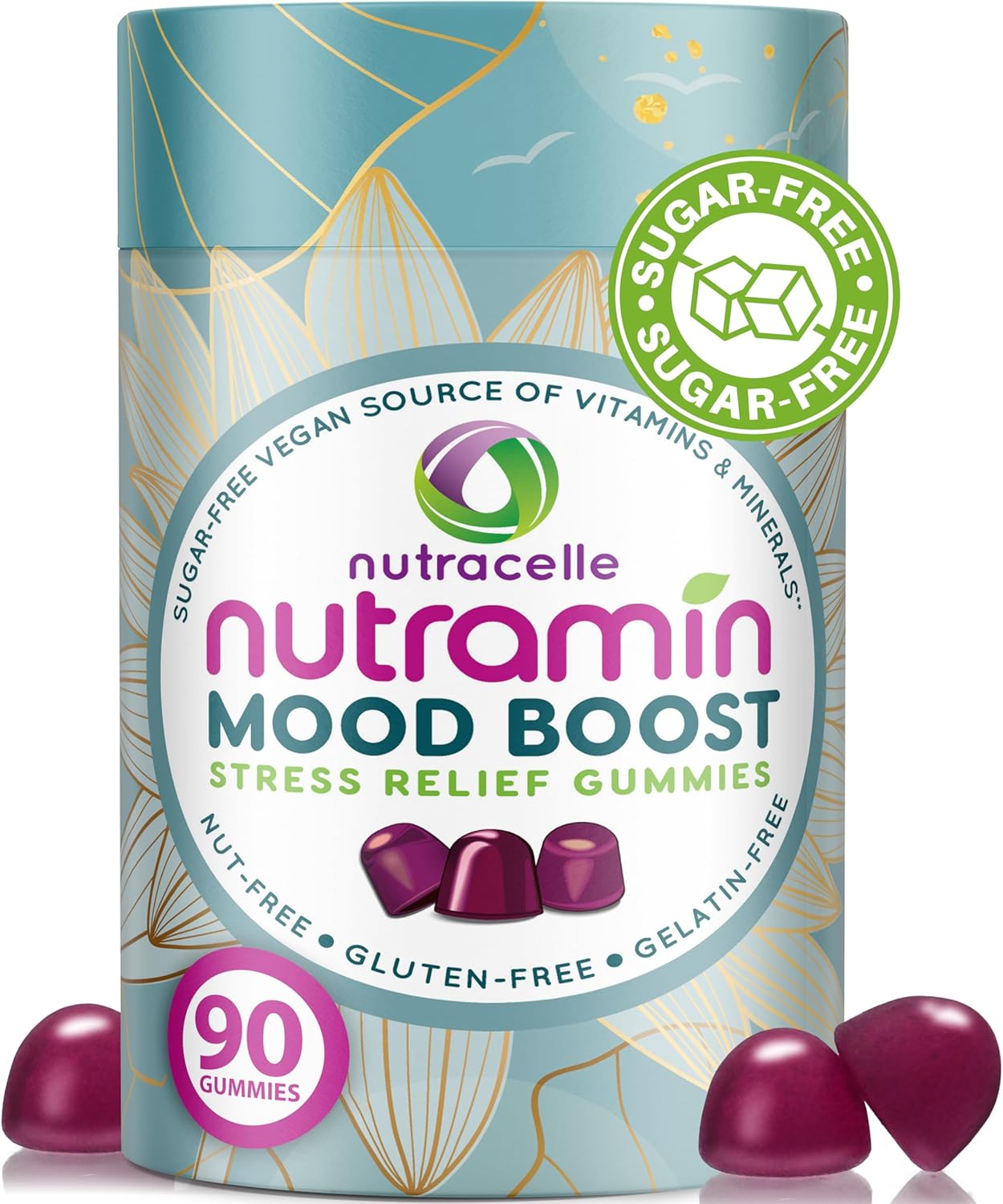 NUTRAMIN Mood Boost Multivitamin Gummy -90 count