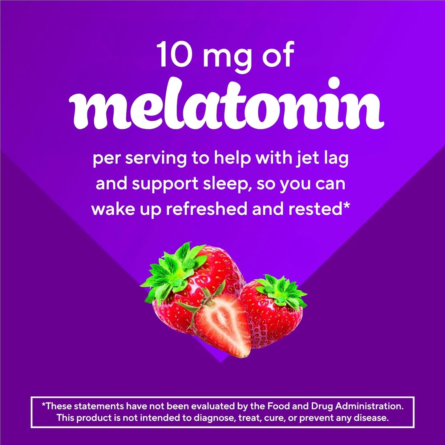 vitafusion Max Strength 10 mg Melatonin Gummies - 100 Count
