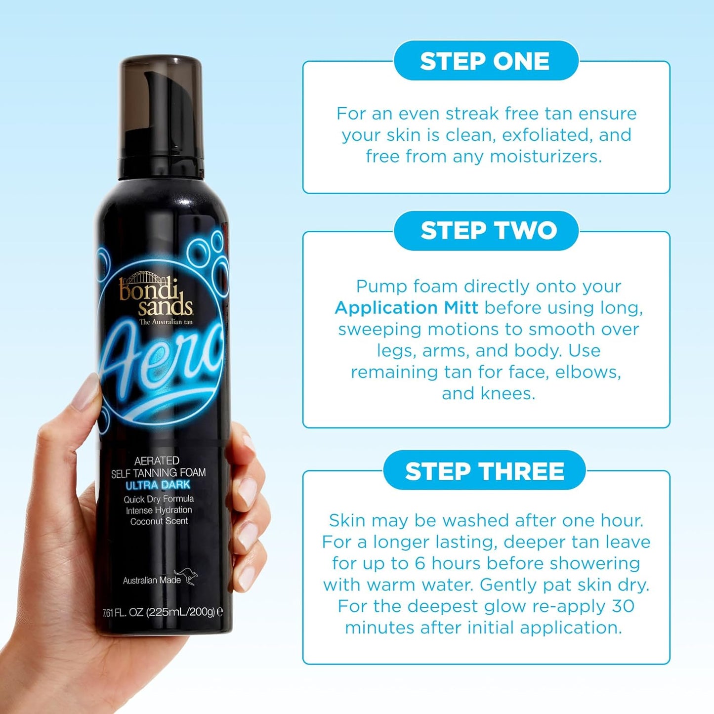 Bondi Sands Aero Self Tanning Foam 7.61 Oz