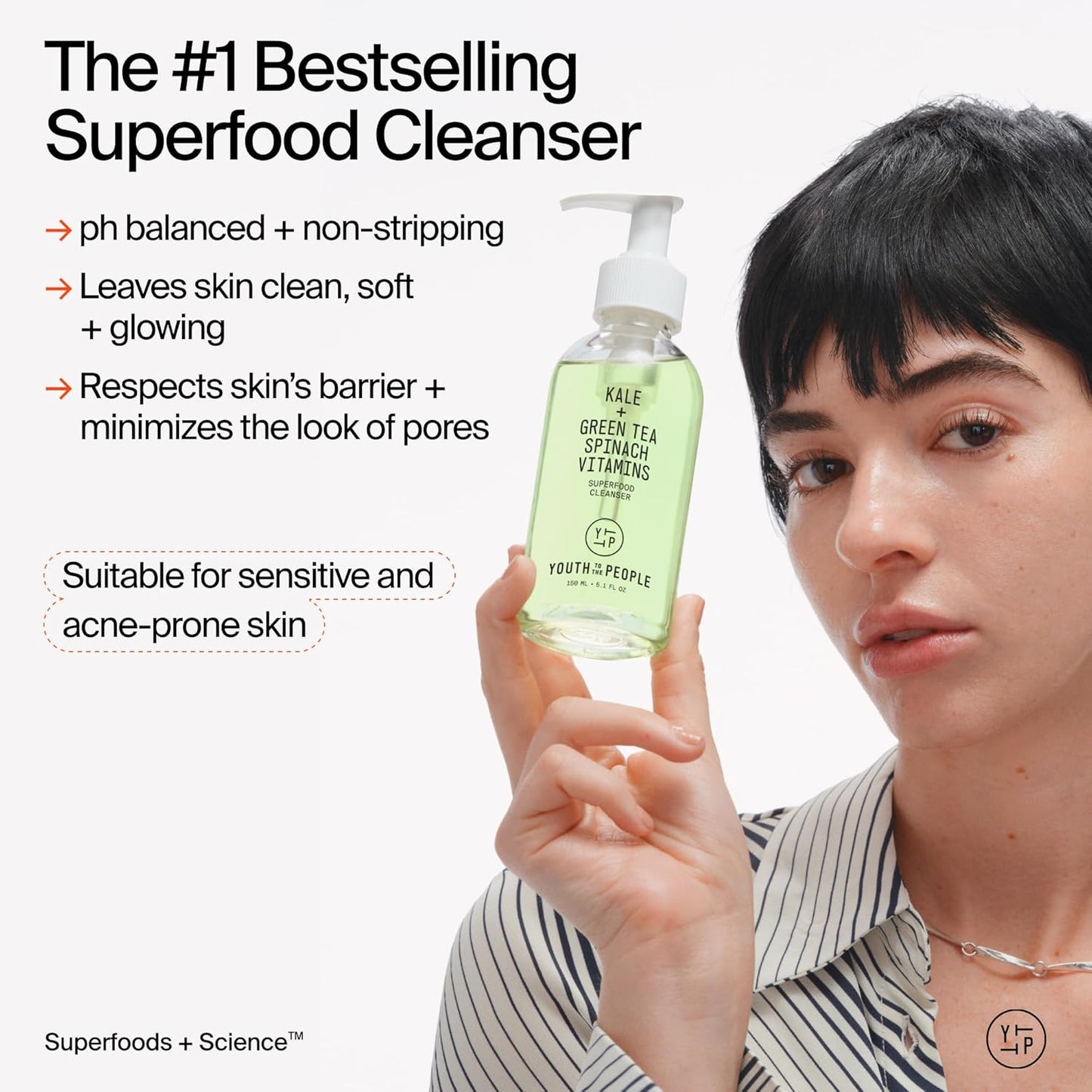 Youth To The People Superfood Facial Cleanser -2 fl oz