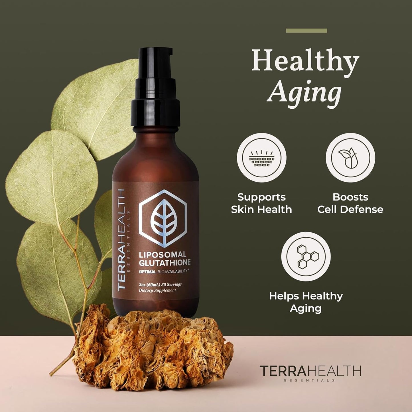Terra Health Essentials - Liposomal Glutathione -2 oz