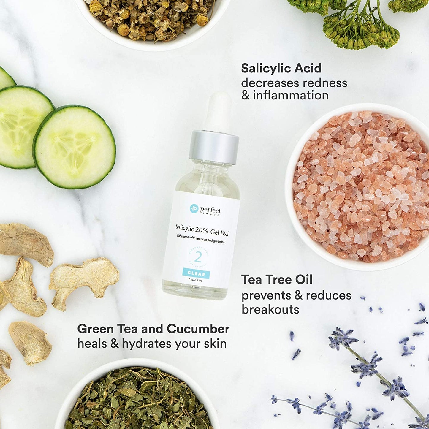 Salicylic 20% Gel Peel, Breakout and Pore Minimizer and Cleanser, 1 fl oz. e, 30 ml