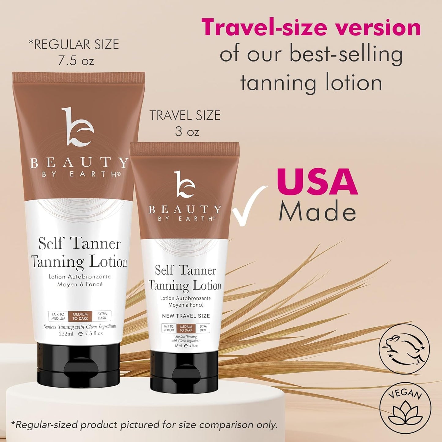 Tanning Lotion Self Tanner -3 fl oz