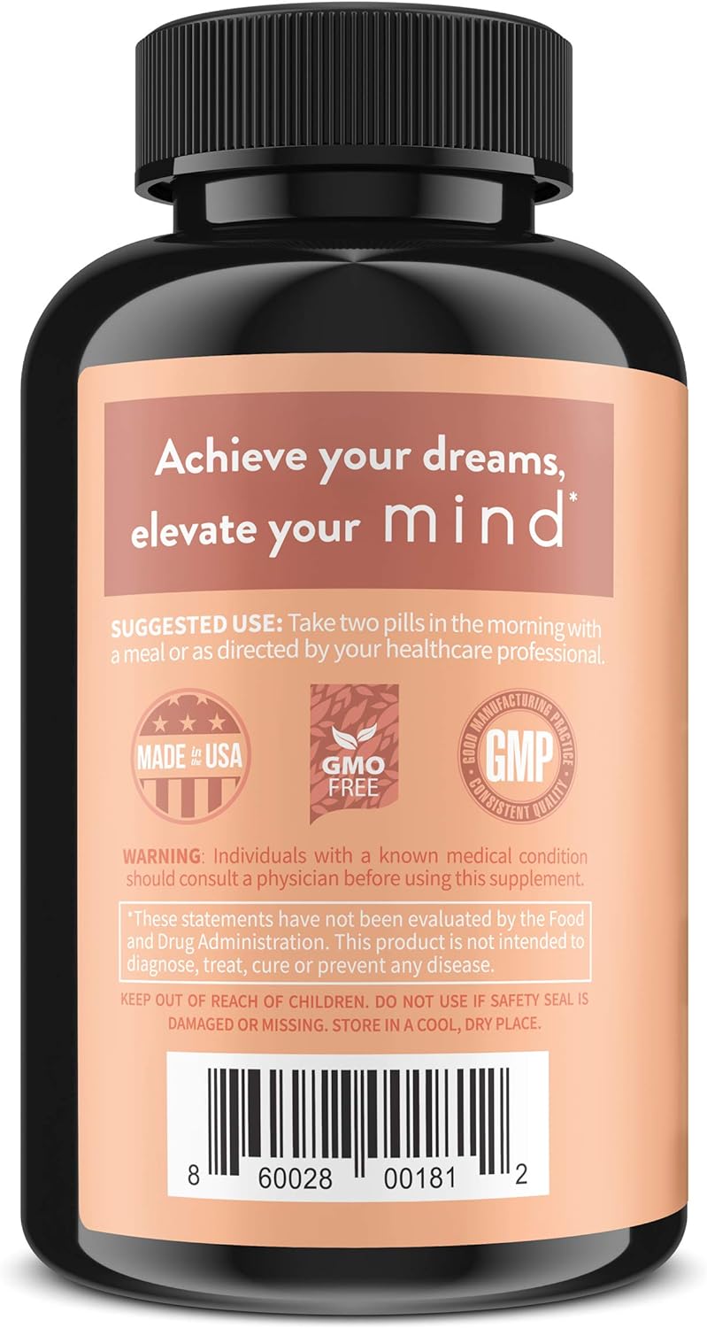 WellPath Mind Brain Supplement with Lion's Mane 60 Ct