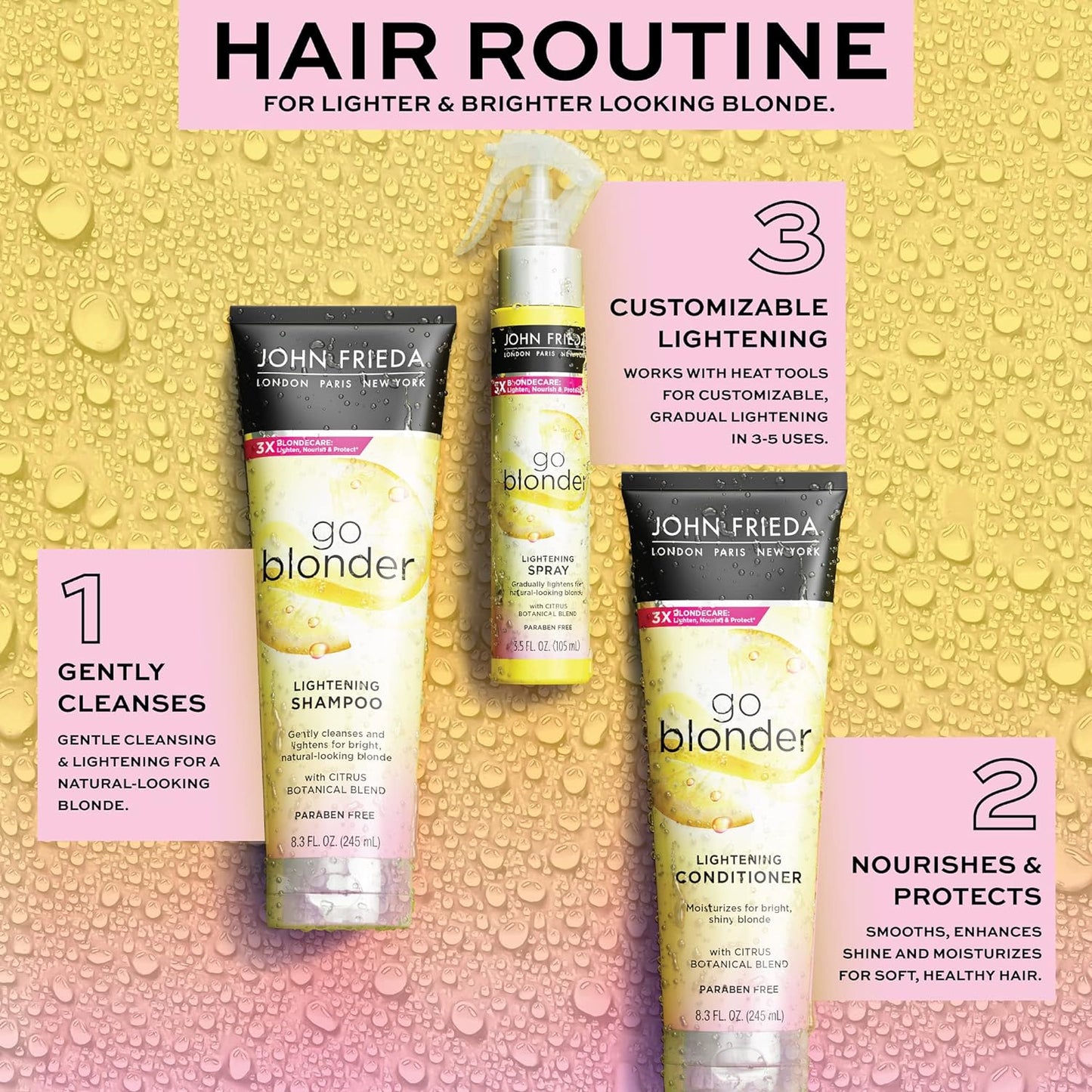 John Frieda Sheer Blonde Go Blonder Lightening Spray