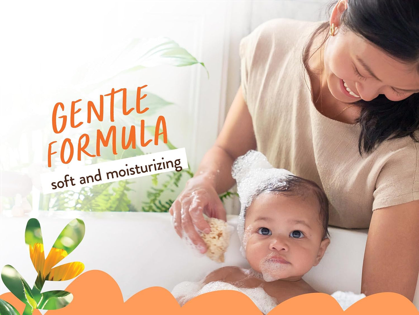 Babo Botanicals Sensitive Baby Fragrance-Free 2-in-1 Shampoo & Wash Bar 3.5 oz