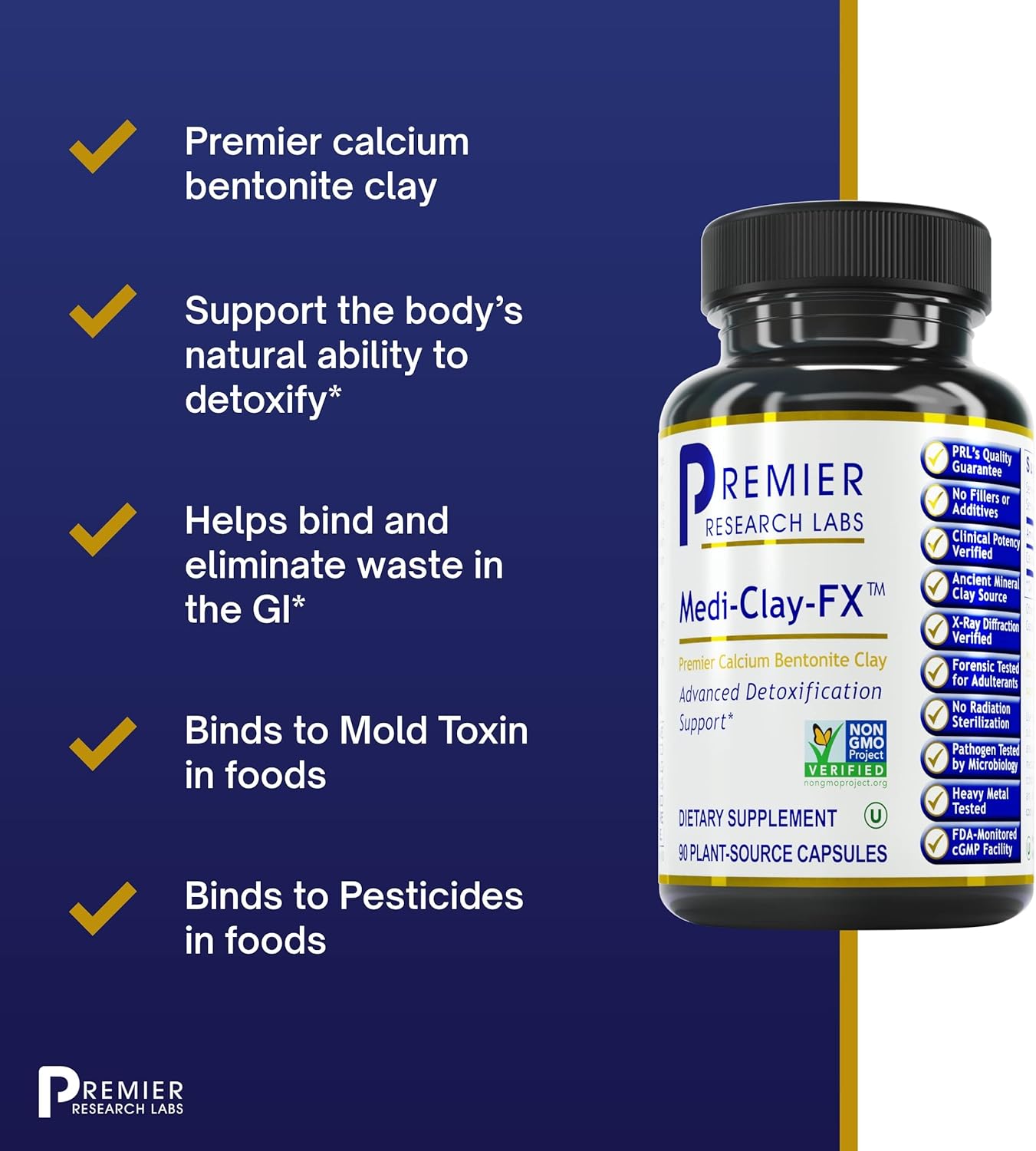 Premier Research Labs Medi-Clay-FX - 60 Capsules