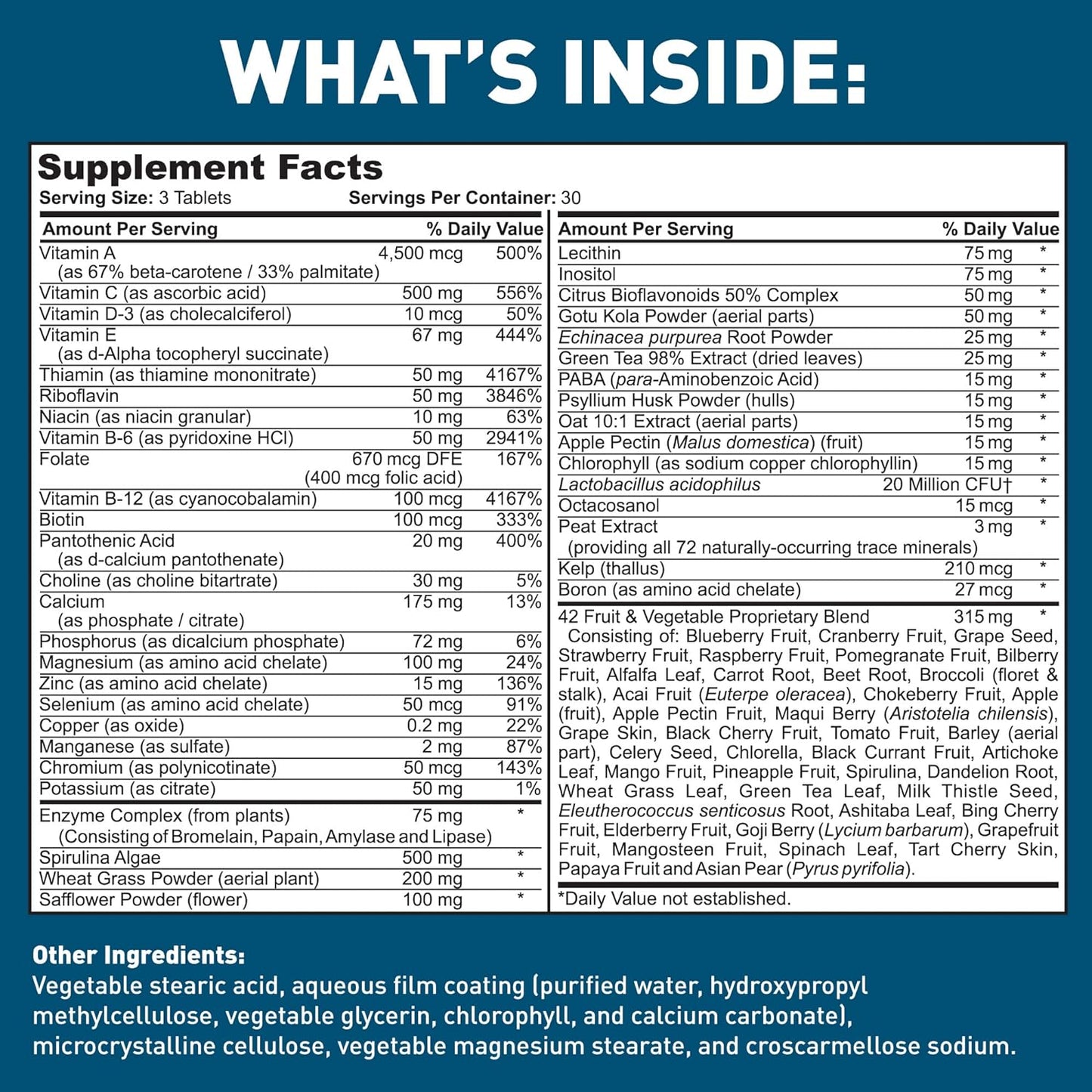 Dr. Tobias Adult Multivitamin for Women & Men 90 Tablets