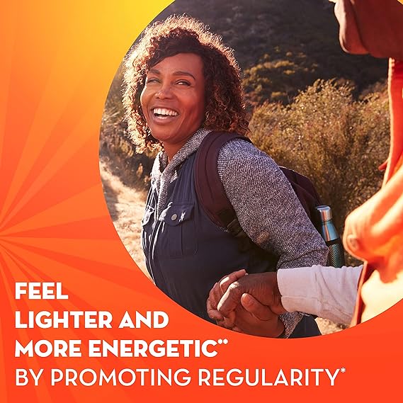 Metamucil Daily Fiber + Collagen, Psyllium Husk Powder, Sugar-Free with , Orange Flavored, 90 Doses