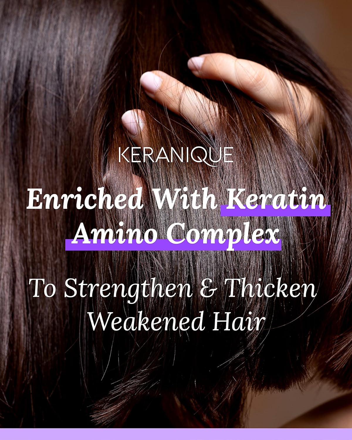 Keranique Volumizing Hair Mousse Thickening and Styling Anti-Frizz Foam Spray