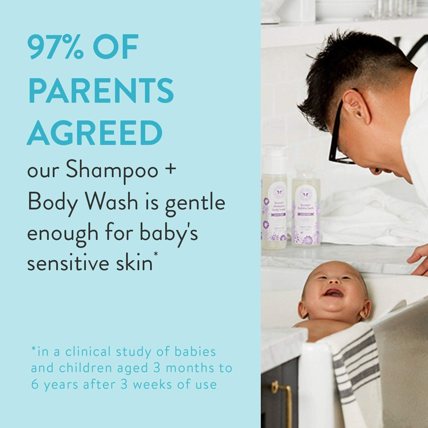 Honest Purely Simple Hypoallergenic Shampoo and Body Wash for Sensitive Skin, Fragrance Free, 10 Fluid Ounce