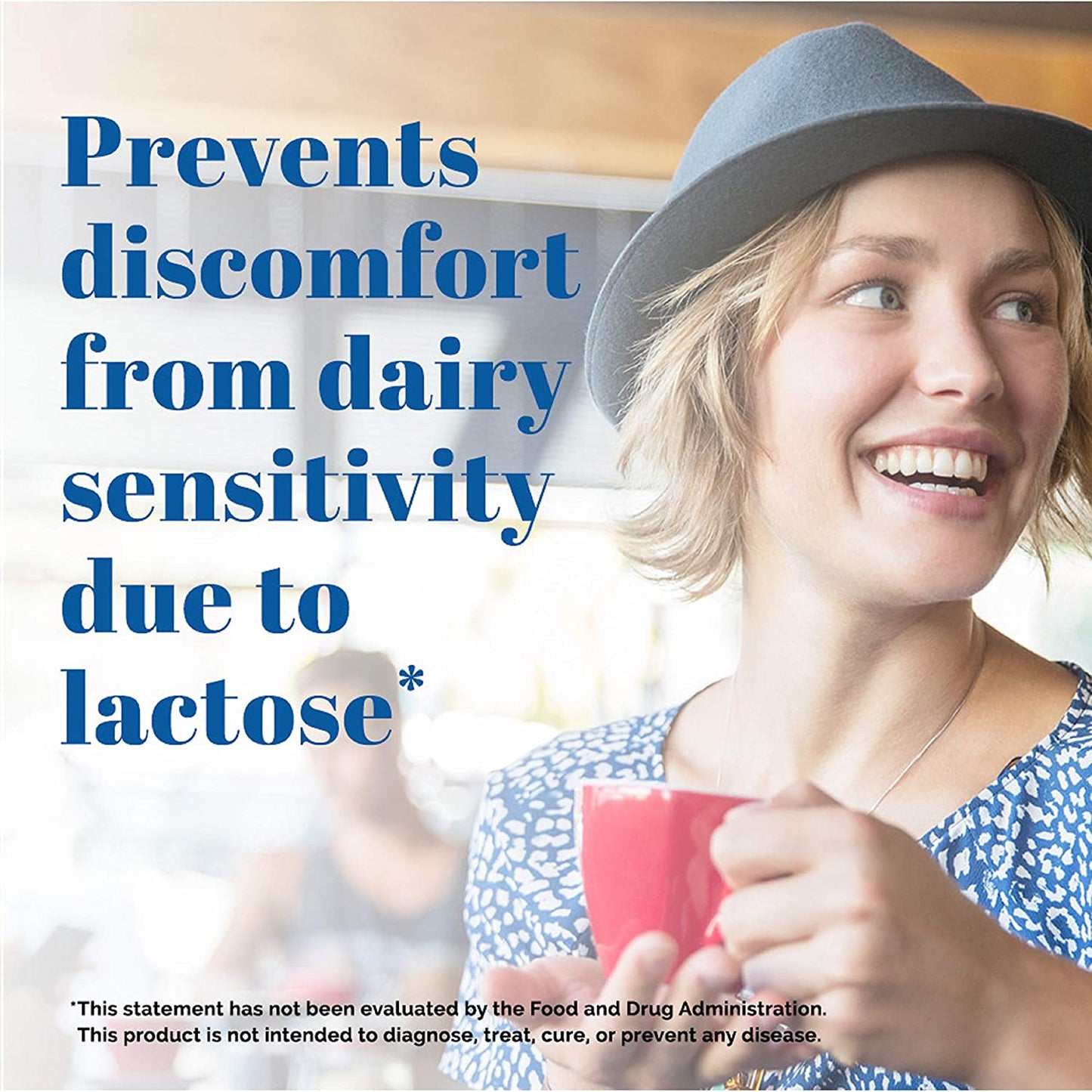 Lactaid Fast Act Lactose Intolerance Relief Caplets with Lactase Enzyme, 60 Count