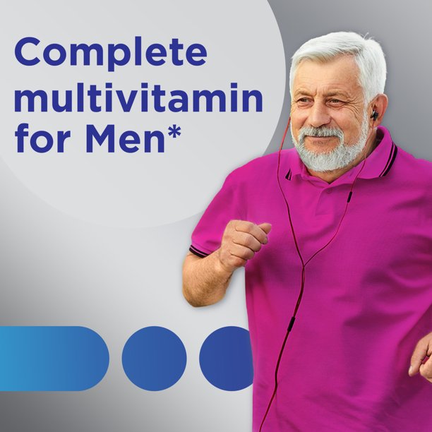 Centrum Silver Multivitamin for Men 50 Plus, Multivitamin/Multimineral Supplement - 65 Count