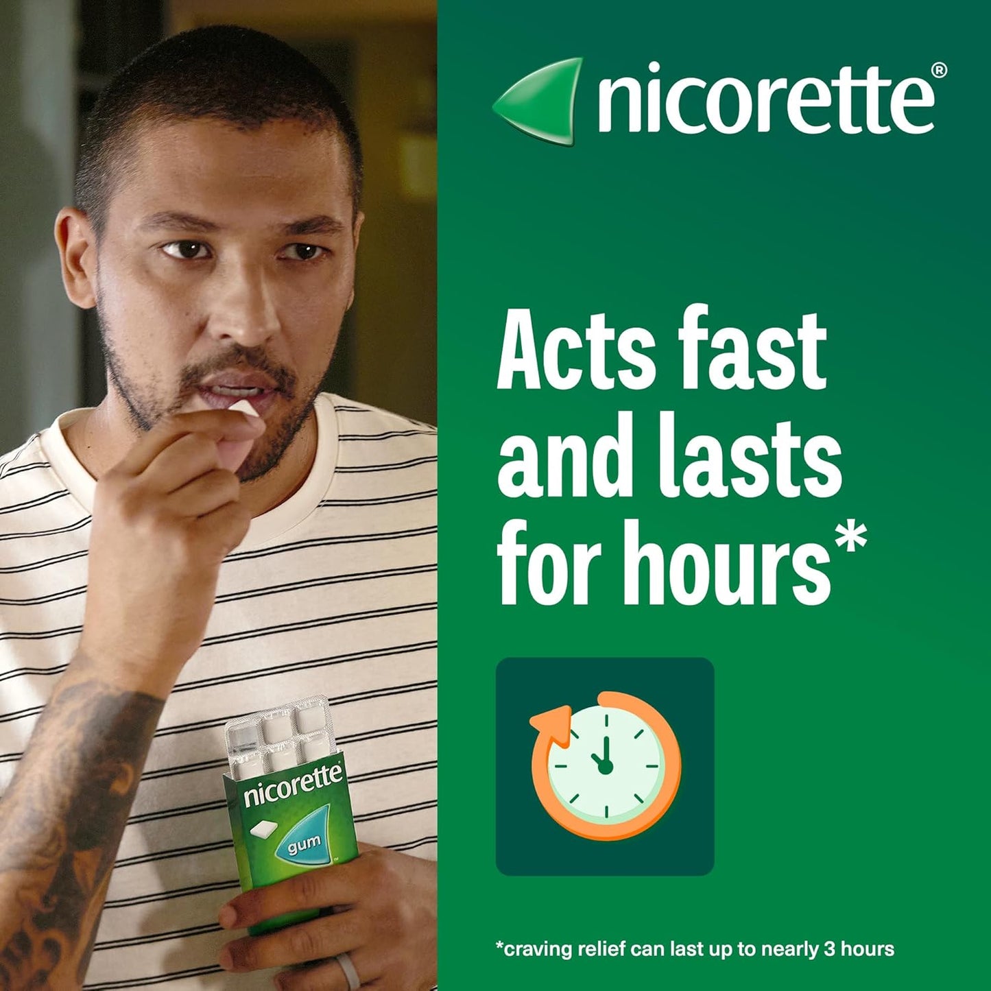 Nicorette 4mg Gum Original Flavour (210 Pieces)