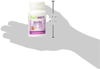 BariMelts Biotin, Dissolvable Bariatric Vitamins 90 Fast Melting Tablets